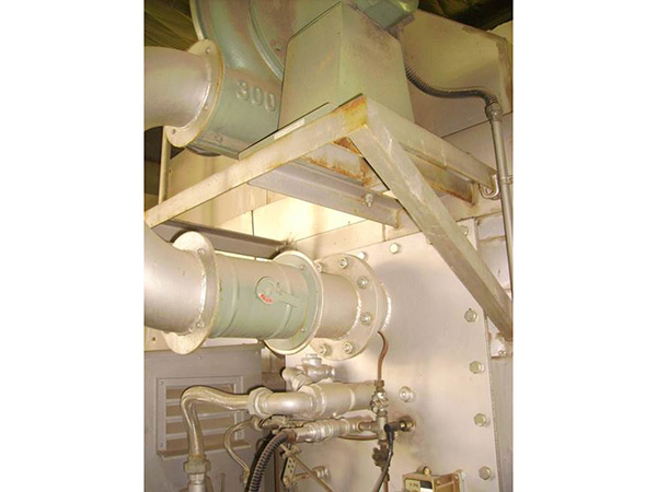 Exhaust gas catalytic burner