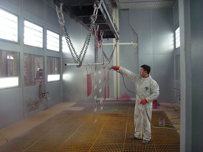 Kunshan Hua Heng welding robot painting line