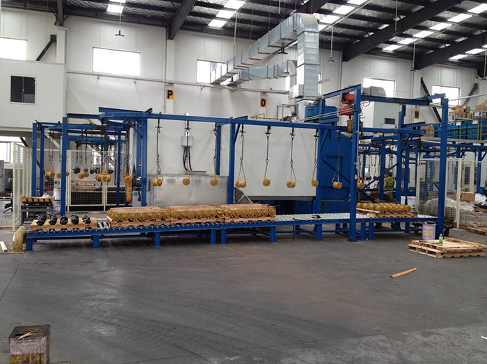 Kunshan extension can support heavy wheel coating line